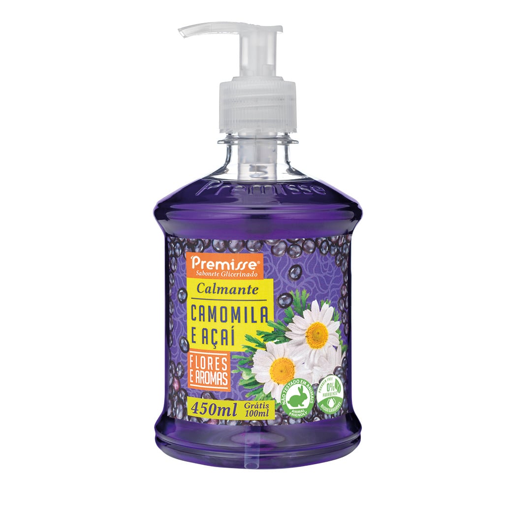 Sabonete Líquido Premisse Acaí E Camomila - 450ml